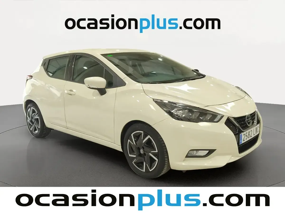 Brugt Nissan Micra Acenta 92 HK (67 kW) 2022 Beige Hatchback
