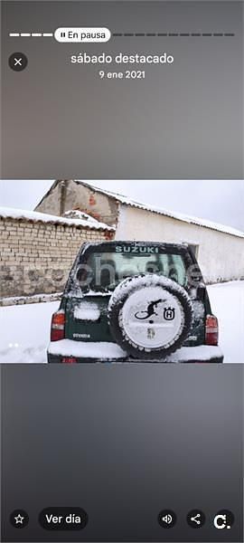 Usado Suzuki Vitara 90 CV (66 kW) 2002 Verde SUV