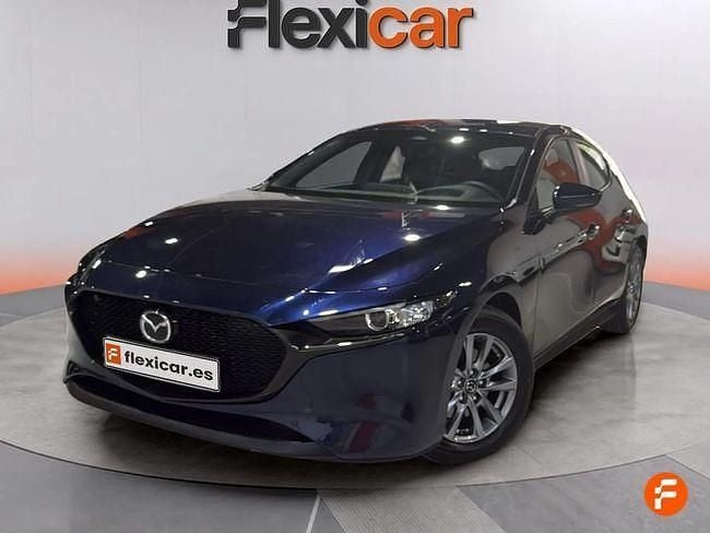Usado Mazda 3 Prime-Line 140 CV (102 kW) 2025 Azul Berlina