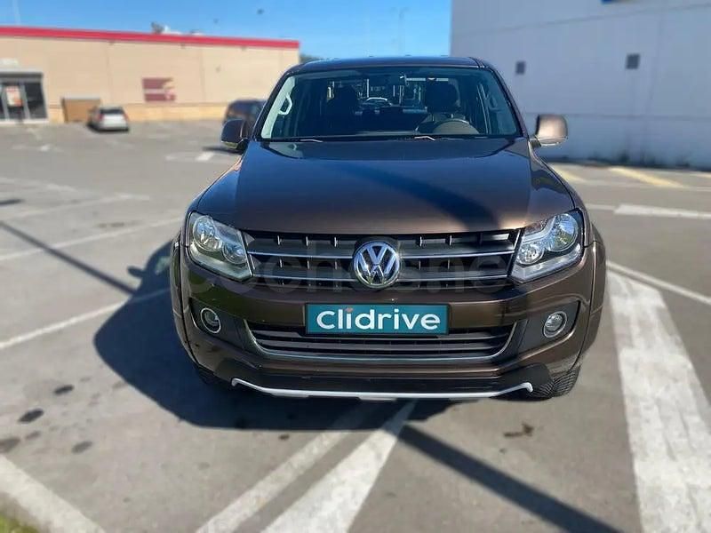 Usado VW Amarok Trendline 122 CV (89 kW) 2010 Marrón Pickup/Camioneta