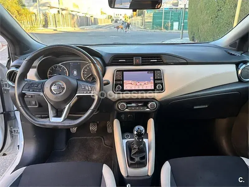 Usado Nissan Micra 92 CV (67 kW) 2021 Blanco Utilitario