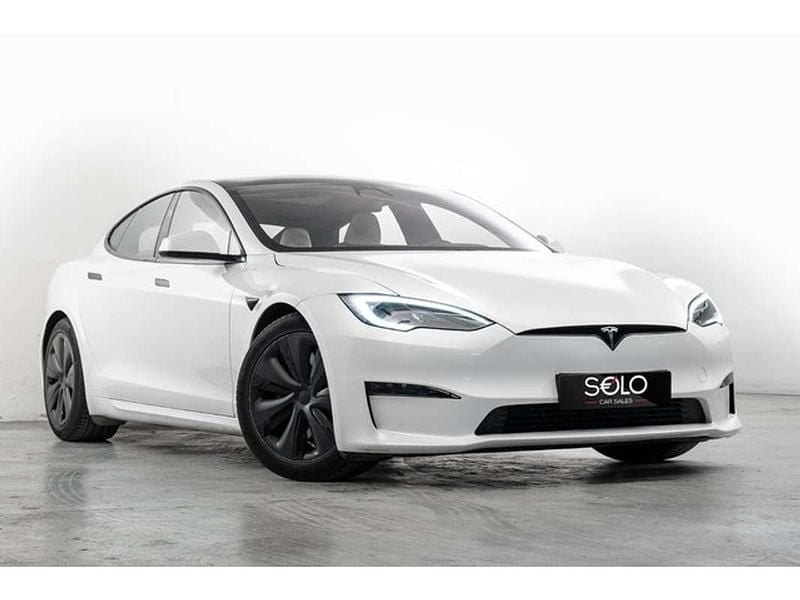 Blanco Usado 2023 Tesla Model S Long Range AWD Berlina | 65.900 € - Imagen 1/4