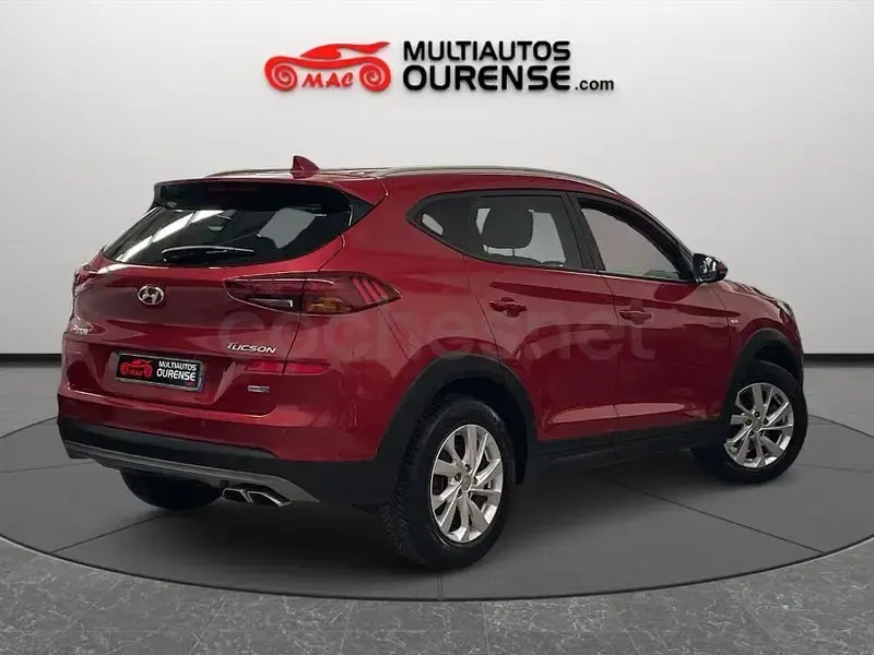 Usado Hyundai Tucson N Line 136 CV (100 kW) 2020 Granate SUV