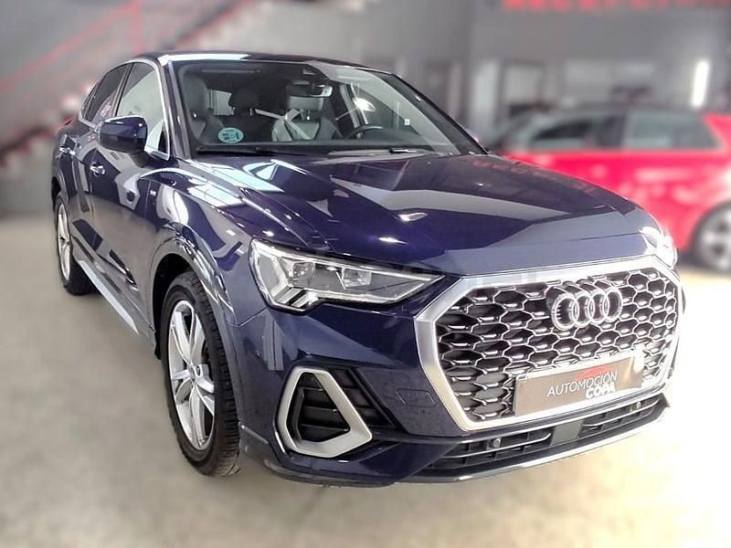 Usado Audi Q3 Sportback S-Line 150 CV (110 kW) 2021 Azul SUV