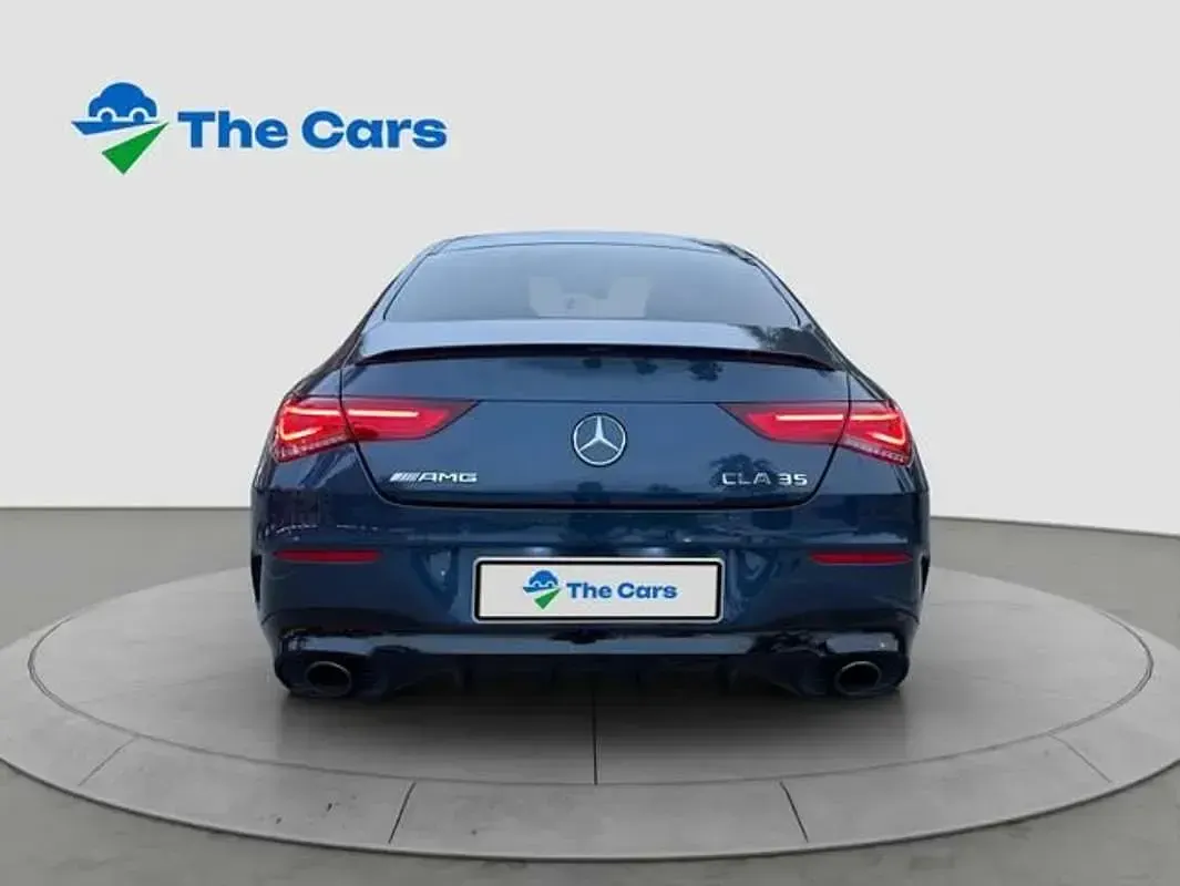 Usado Mercedes C220 AMG 306 CV (225 kW) 2019 Azul Coupe