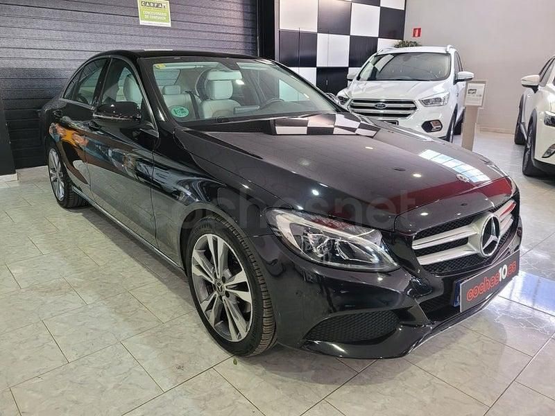 Usado Mercedes C220 194 CV (142 kW) 2018 Negro Berlina