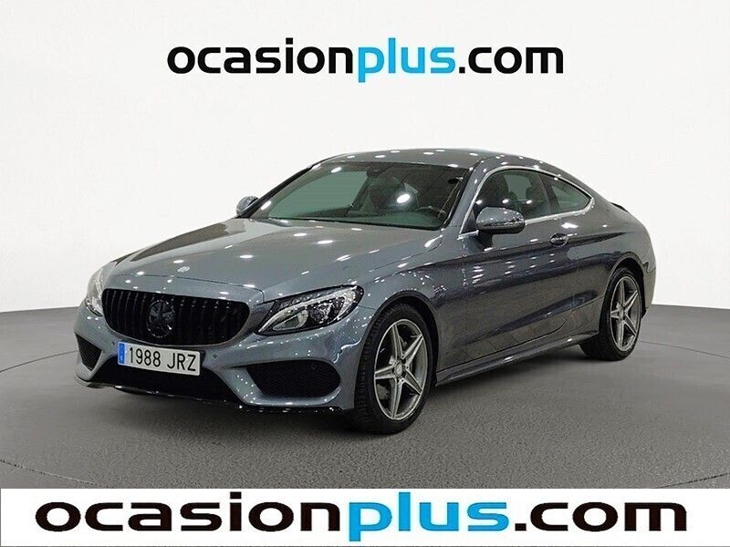 Gris Usado 2016 Mercedes C220 Coupe | 27.450 € (Caro) - Imagen 1/4