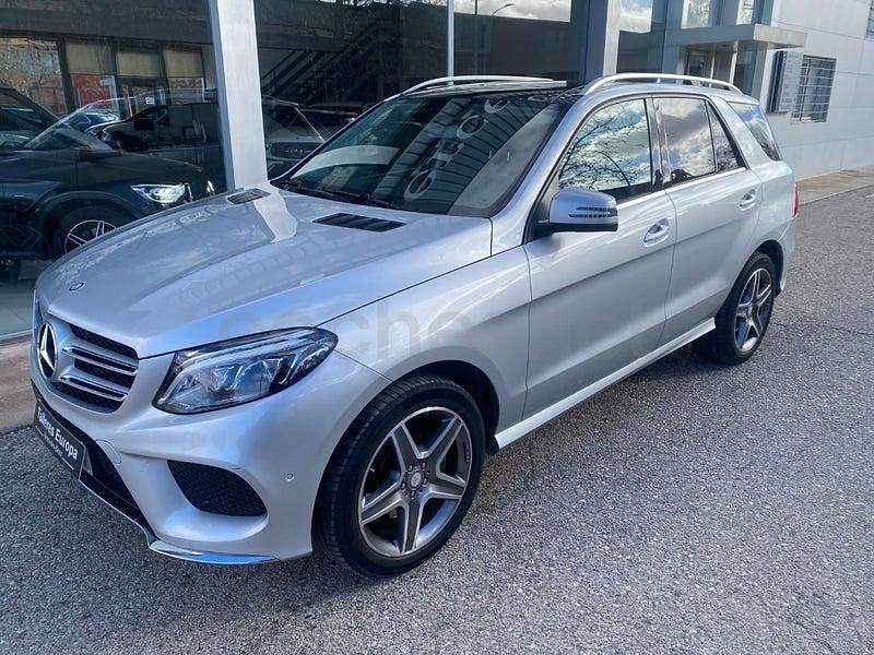 Usado Mercedes GLE350 258 CV (189 kW) 2017 Gris / plata SUV