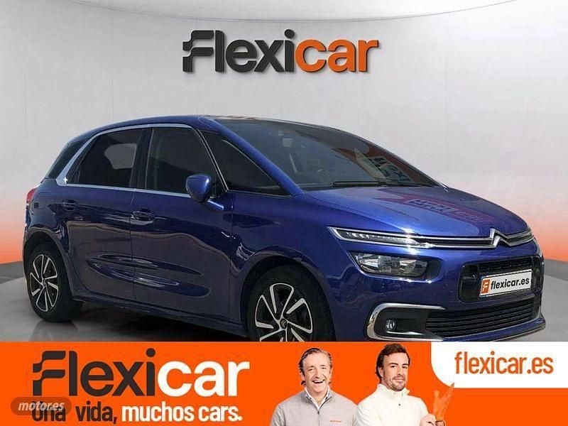 Usado Citroën C4 SpaceTourer Shine 120 CV (88 kW) 2018 Azul Monovolumen