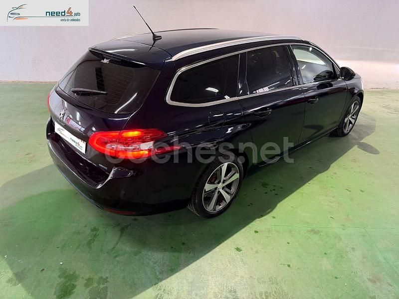 Usado Peugeot 308 Allure 150 CV (110 kW) 2016 Azul Berlina