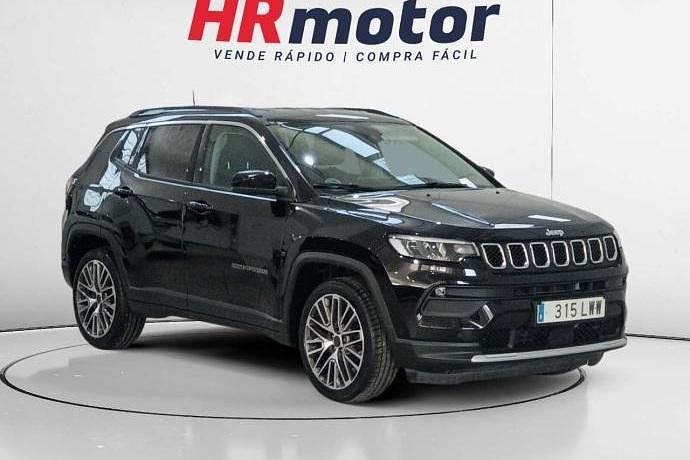 Usado Jeep Compass Limited 132 CV (97 kW) 2022 Negro SUV