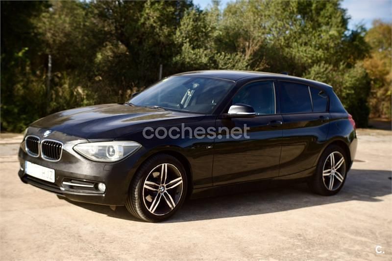 Usado BMW 116 Efficient Dynamics 116 CV (85 kW) 2012 Negro Utilitario