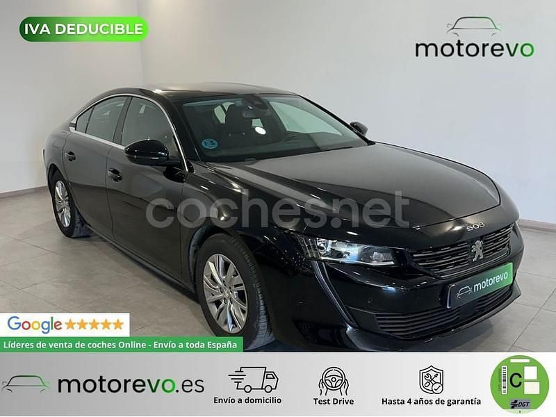 Negro Usado 2021 Peugeot 508 Business-Line Berlina | 15.990 € (Super precio) - Imagen 1/4