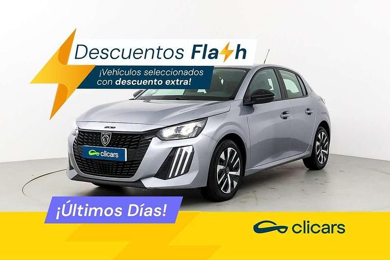 Plateado Usado 2024 Peugeot 208 Active Utilitario | 11.790 € (Super precio) - Imagen 1/4