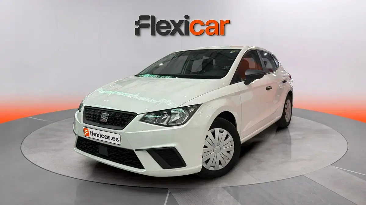 Usado Seat Ibiza Reference 95 CV (69 kW) 2018 Blanco Utilitario