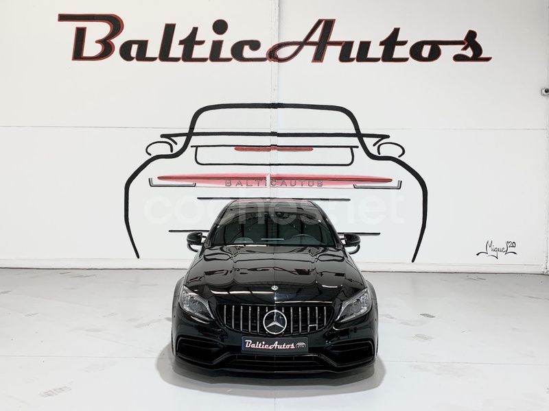 Usado Mercedes C63S AMG 510 CV (375 kW) 2020 Negro Berlina