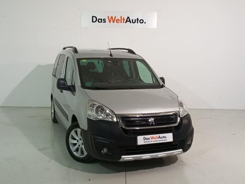 Gris Usado 2018 Peugeot Partner Monovolumen | 11.900 € (Precio justo) - Imagen 1/4