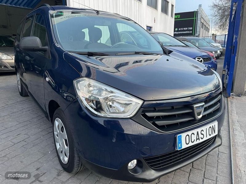 Usado Dacia Lodgy 100 CV (73 kW) 2016 Negro Monovolumen