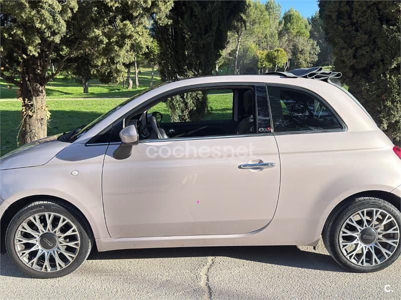 Usado Fiat 500C Dolcevita 70 CV (51 kW) 2021 Rosa Descapotable
