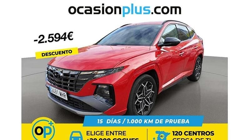 Usado Hyundai Tucson N Line 150 CV (110 kW) 2023 Rojo SUV