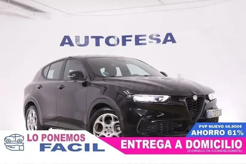 Usado Alfa Romeo Tonale Sprint 130 CV (95 kW) 2023 Negro SUV