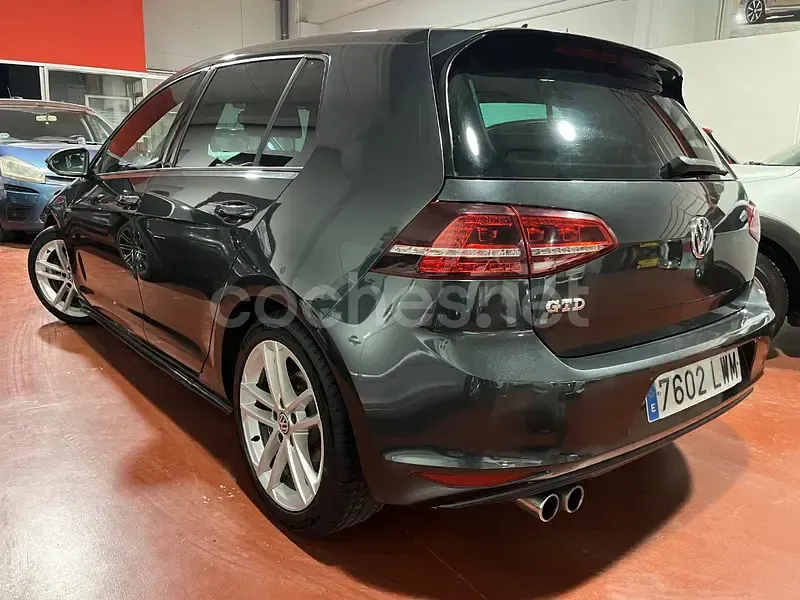 Usado VW Golf VII GTD 184 HP (135 kW) 2016 Cinzento Sedan