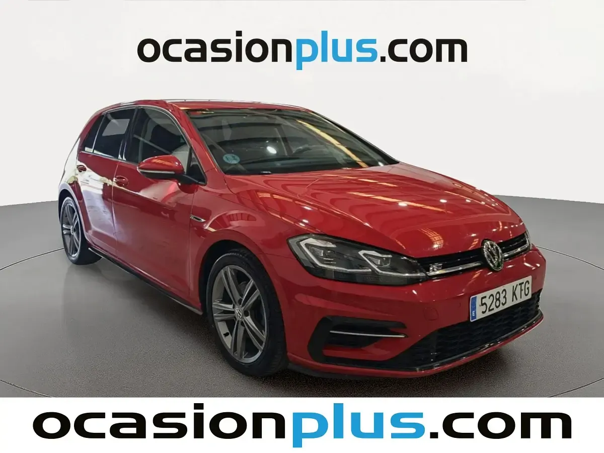 Usado VW Golf VII Sport 150 CV (110 kW) 2019 Rojo Utilitario
