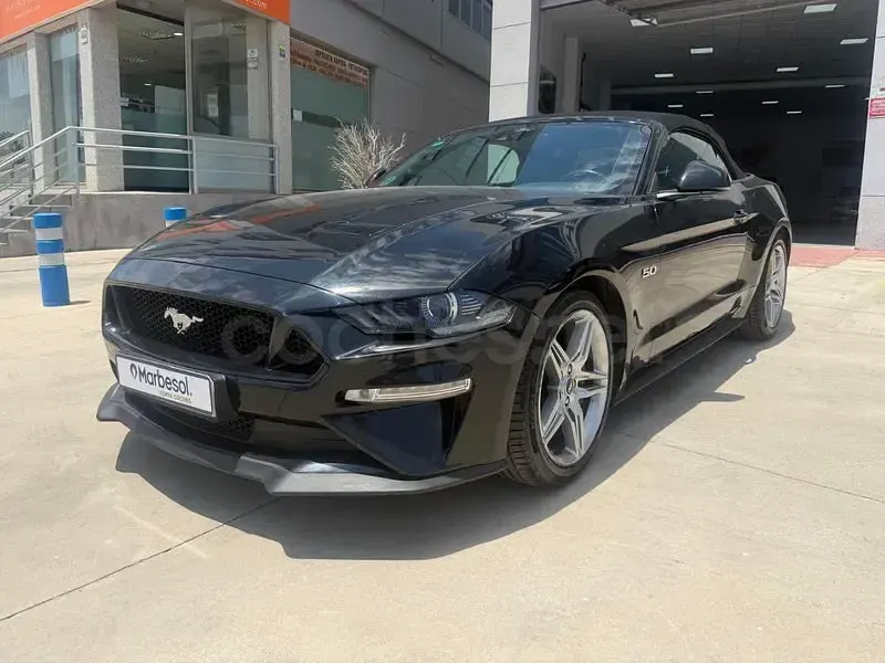 Usado Ford Mustang GT 450 CV (330 kW) 2022 Negro Descapotable