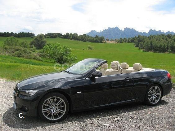 Negro Usado 2008 BMW 335 Cabriolet Descapotable | 9000 € - Imagen 1/4