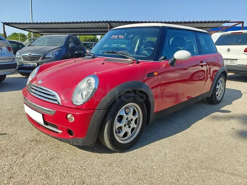Usado Mini Cooper 116 CV (85 kW) 2004 Rojo Utilitario
