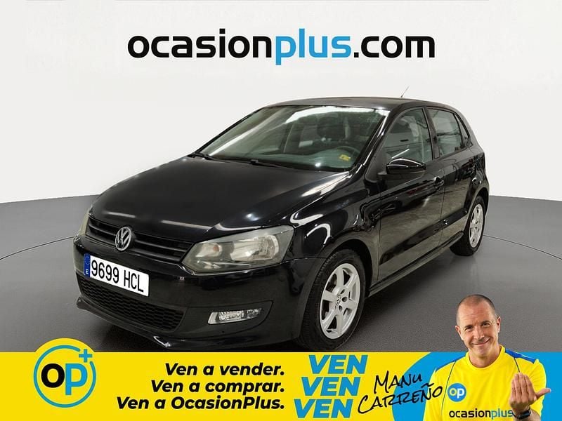Usado VW Polo Advance 90 CV (66 kW) 2011 Negro Utilitario