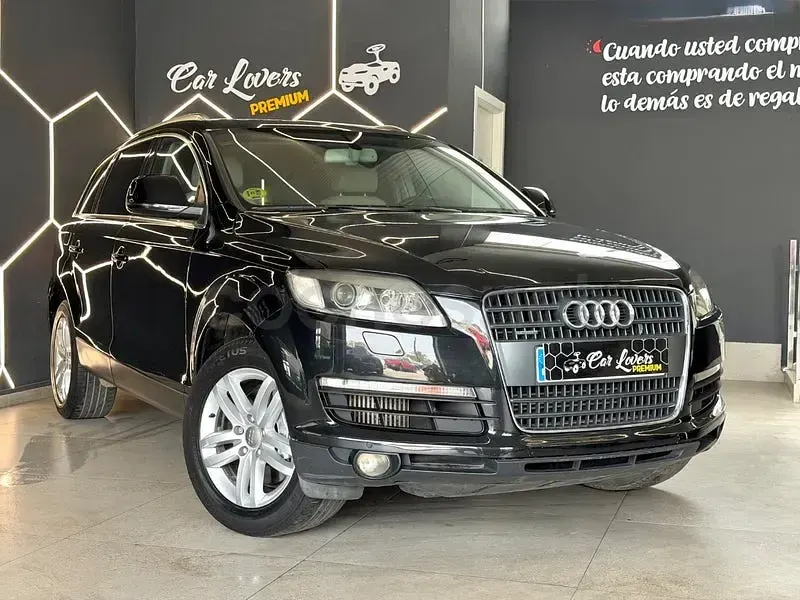 Usado Audi Q7 240 CV (176 kW) 2008 Negro SUV
