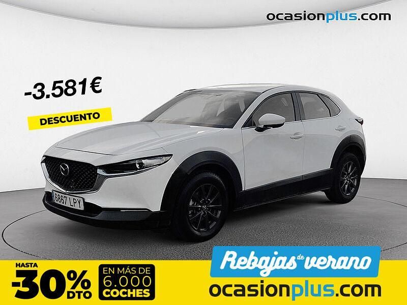 Blanco Usado 2021 Mazda CX-30 SUV | 21.250 € (Buen precio) - Imagen 1/4