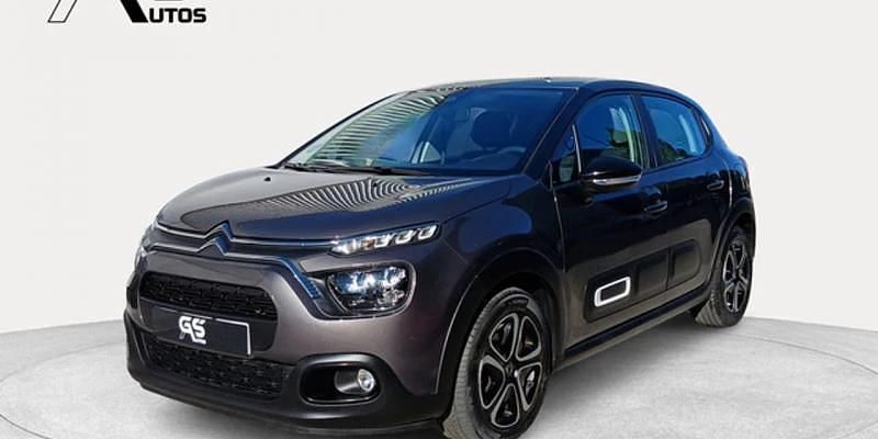 Gris Usado 2024 Citroën C3 PureTech Utilitario | 12.299 € (Precio justo) - Imagen 1/4