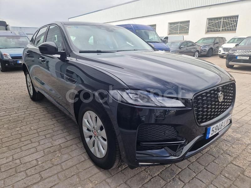 Usado Jaguar F-Pace 163 CV (119 kW) 2021 Azul SUV