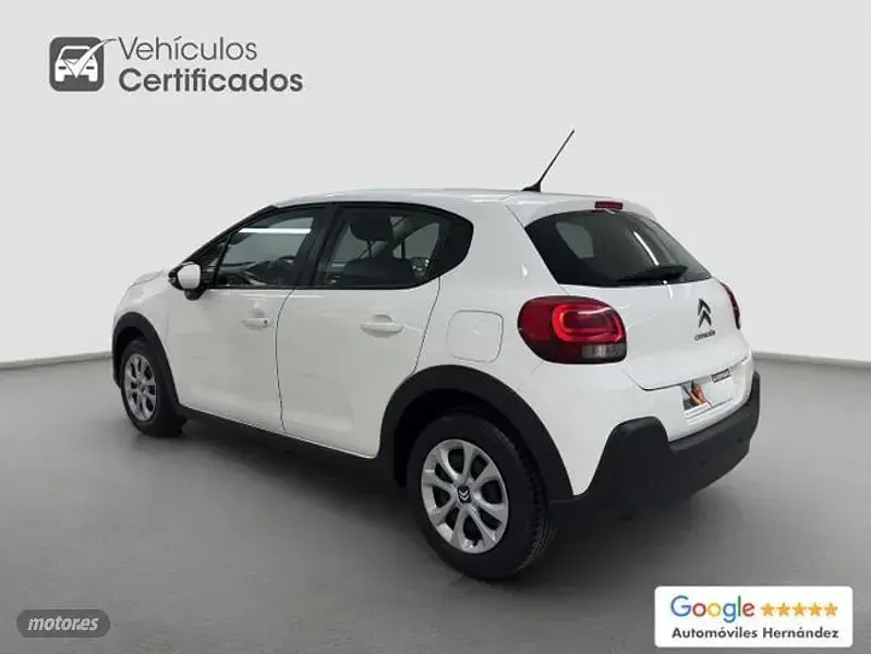 Usado Citroën C3 Feel 102 CV (75 kW) 2019 Blanco Utilitario