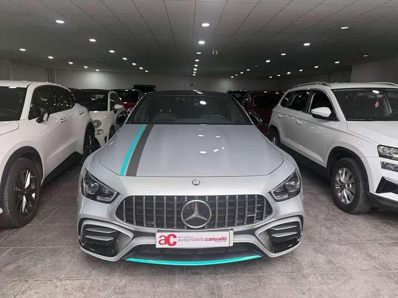 Usado Mercedes AMG GT 43 AMG 367 CV (269 kW) 2019 Plateado Coupe