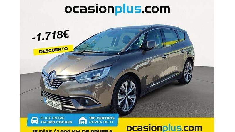Marrón Usado 2018 Renault Grand Scénic IV Zen Monovolumen | 17.182 € (Precio justo) - Imagen 1/4