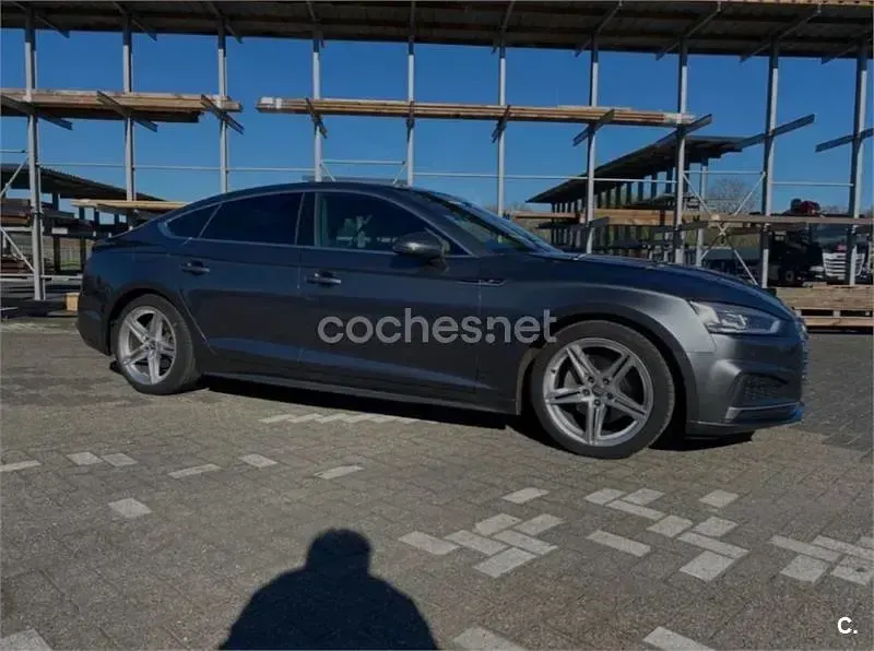 Usado Audi A5 Sportback 190 CV (139 kW) 2017 Negro Utilitario