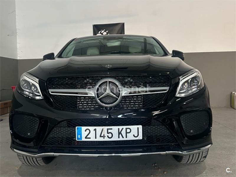Usado Mercedes GLE350 258 CV (189 kW) 2018 Negro Coupe