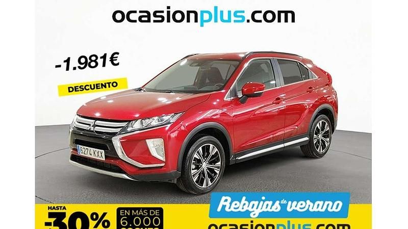 Rojo Usado 2019 Mitsubishi Eclipse Cross Spirit SUV | 17.682 € (Buen precio) - Imagen 1/4