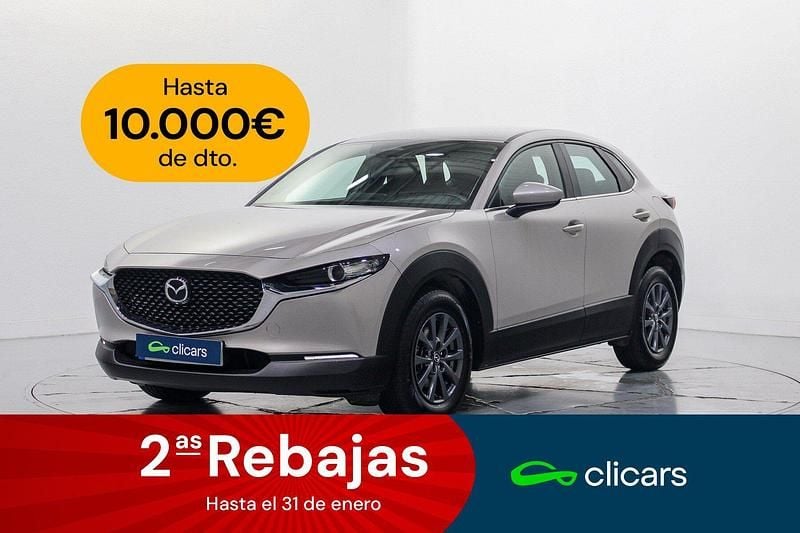 Gris / plata Usado 2025 Mazda CX-30 Prime-Line SUV | 22.990 € (Super precio) - Imagen 1/4