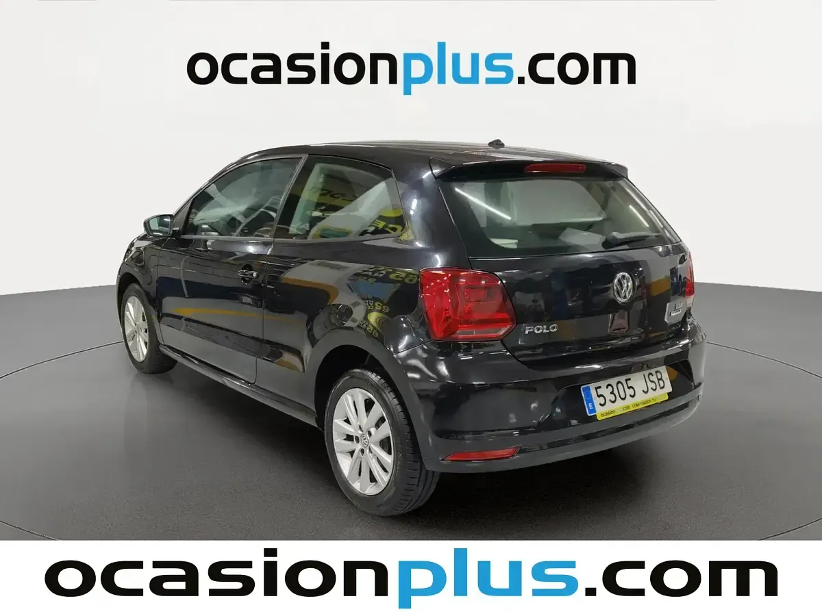 Usado VW Polo 75 CV (55 kW) 2016 Negro Utilitario