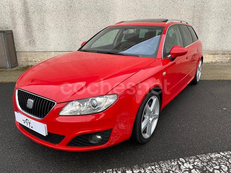 Rojo Usado 2010 Seat Exeo Sport Familiar | 10.900 € (Caro) - Imagen 1/4