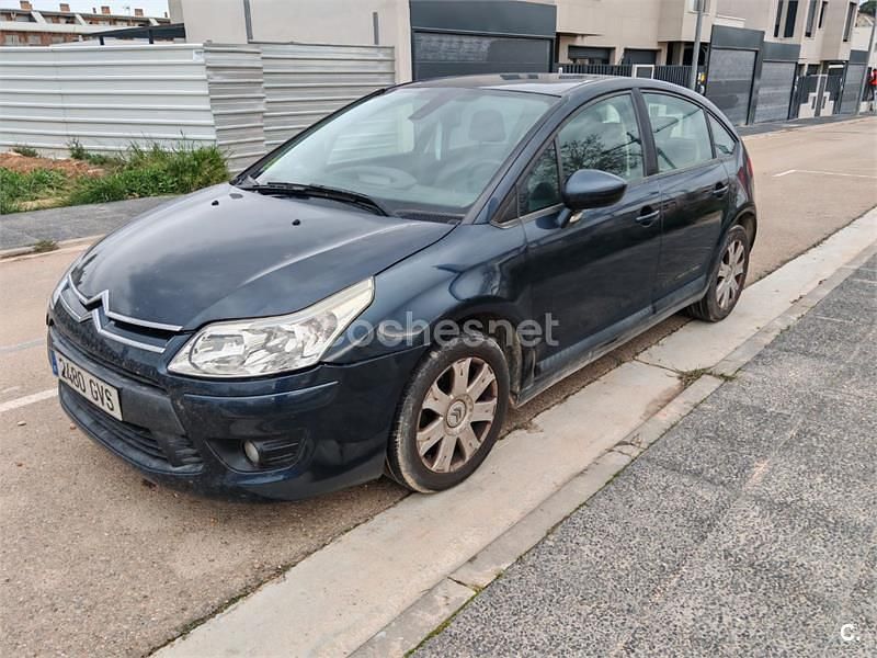 Usado Citroën C4 90 CV (66 kW) 2010 Azul Berlina