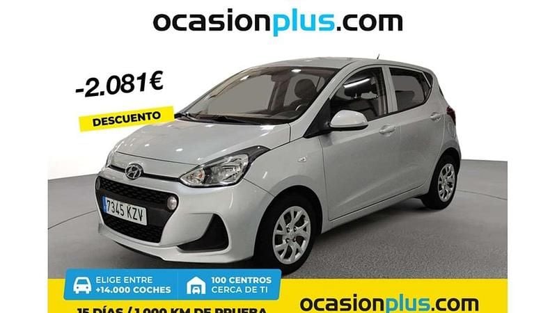 Plateado Usado 2019 Hyundai i10 Edition Utilitario | 8819 € (Buen precio) - Imagen 1/4
