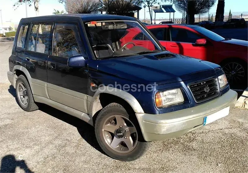 Usado Suzuki Vitara 87 CV (63 kW) 1998 Azul SUV