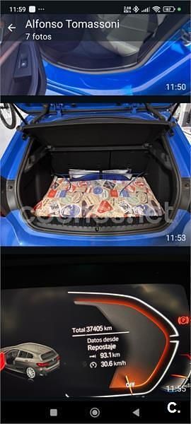 Usado BMW 118 136 CV (100 kW) 2021 Azul Utilitario