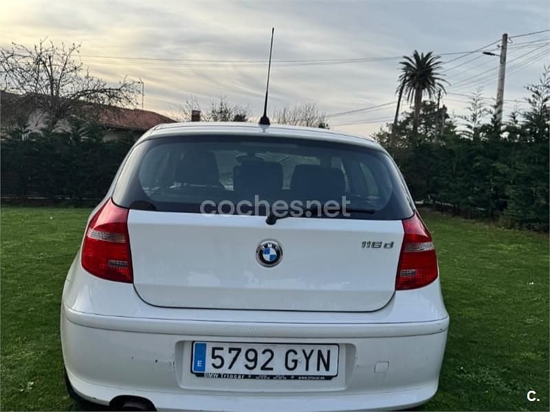 Usado BMW 116 115 CV (84 kW) 2010 Blanco Utilitario