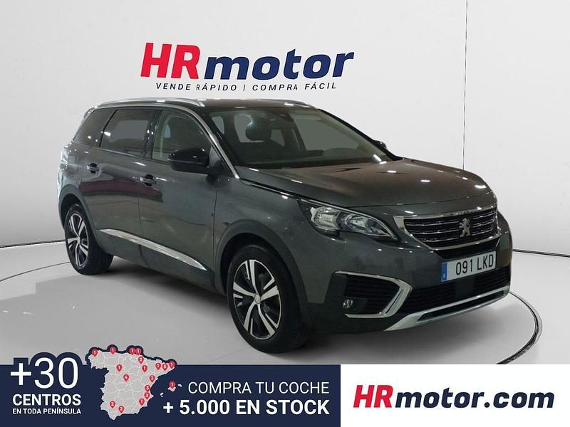 Gris Usado 2020 Peugeot 5008 Allure Monovolumen | 20.070 € (Un poco caro) - Imagen 1/4